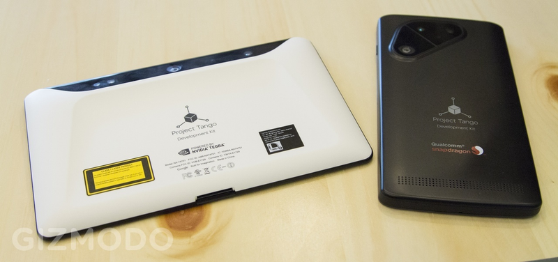 Illustration for article titled Hands-On: Google's Project Tango Is Now Sized for Smartphones